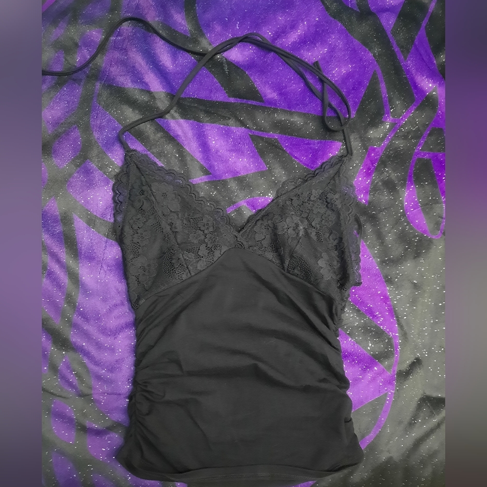 3 for $20 / Y2K Halter Goth Top